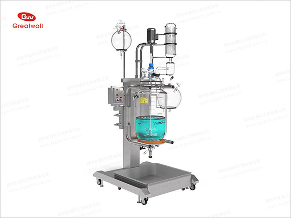 GRSL防爆不銹鋼升降玻璃反應釜